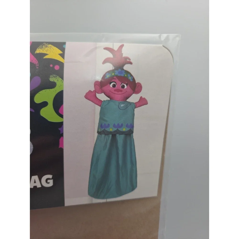 DreamWorks Trolls Happy Hamper Bag Kids Laundry Toy Storage Multicolor Medium